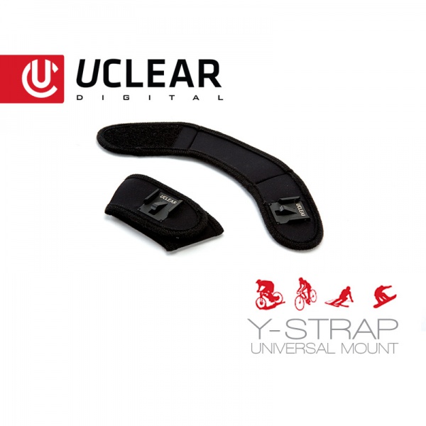Y-STRAP UNIVERSAL MOUNT Headset Mount for Bicycle and Riding Helmets