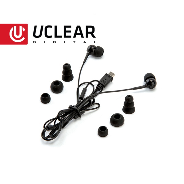 Ohrhörer mit Mikrofon für Halbschalenhelme für HBC & AMP Serie
